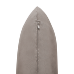 Gartenbank mit Auflage PORTICI 210 cm Eukalyptusholz Hellbraun / Taupe