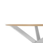 Esstisch JACKSONVILLE Hellbraun 120 cm 120 cm
