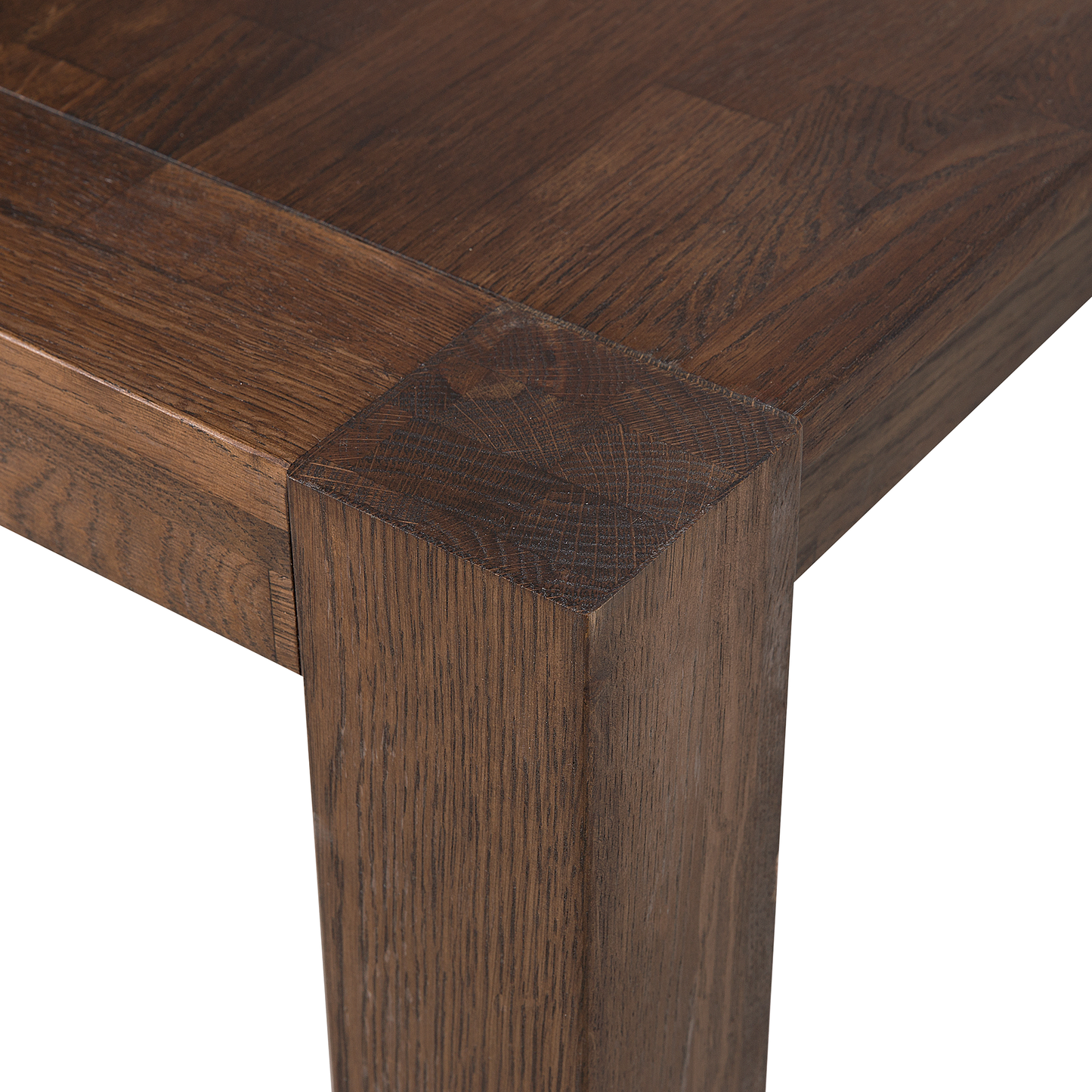 Esstisch Holz dunkelbraun 180 x 85 cm NATURA
