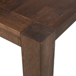 Esstisch Holz dunkelbraun 150 x 85 cm NATURA