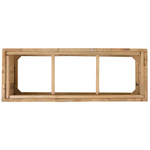 Blumentopf Holz hellbraun rechteckig 66 x 24 x 24 cm TRIKALA
