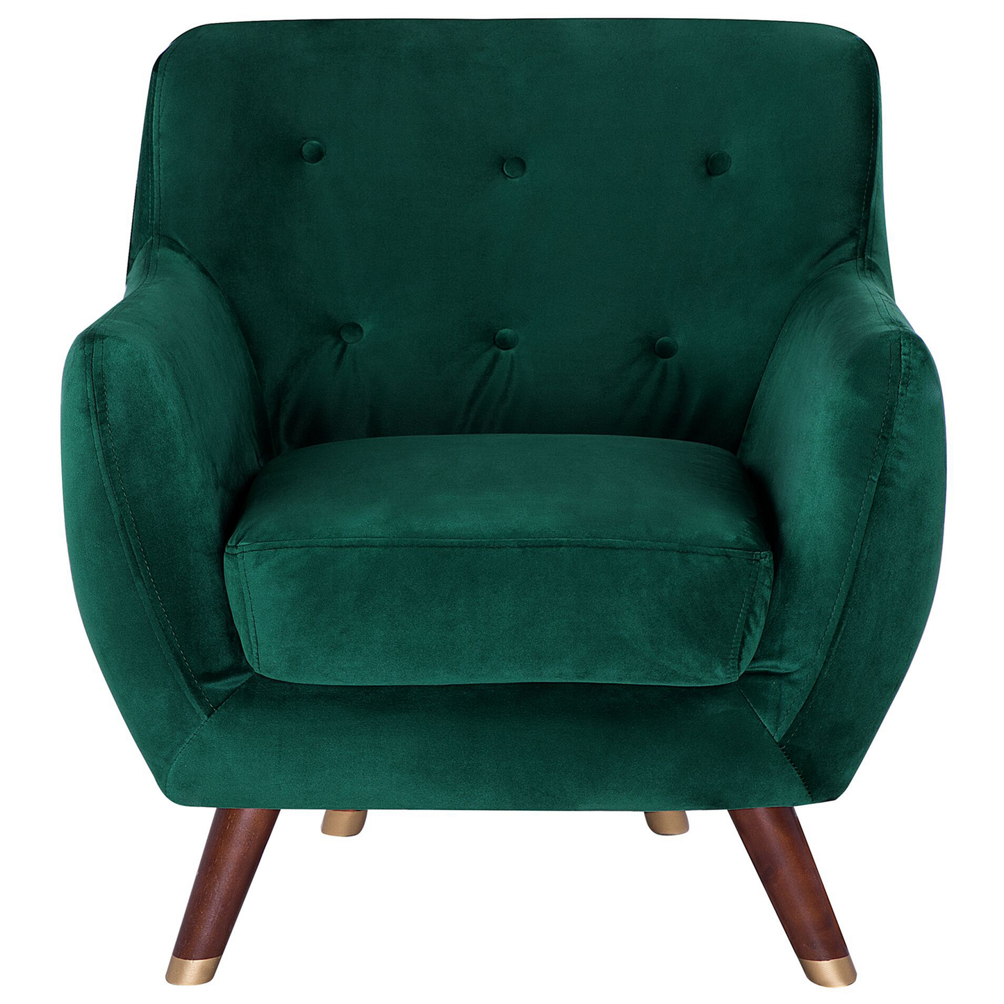 Sessel Samtstoff Smaragdgrün BODO