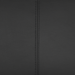 3-Sitzer Sofa Kunstleder schwarz FLORO