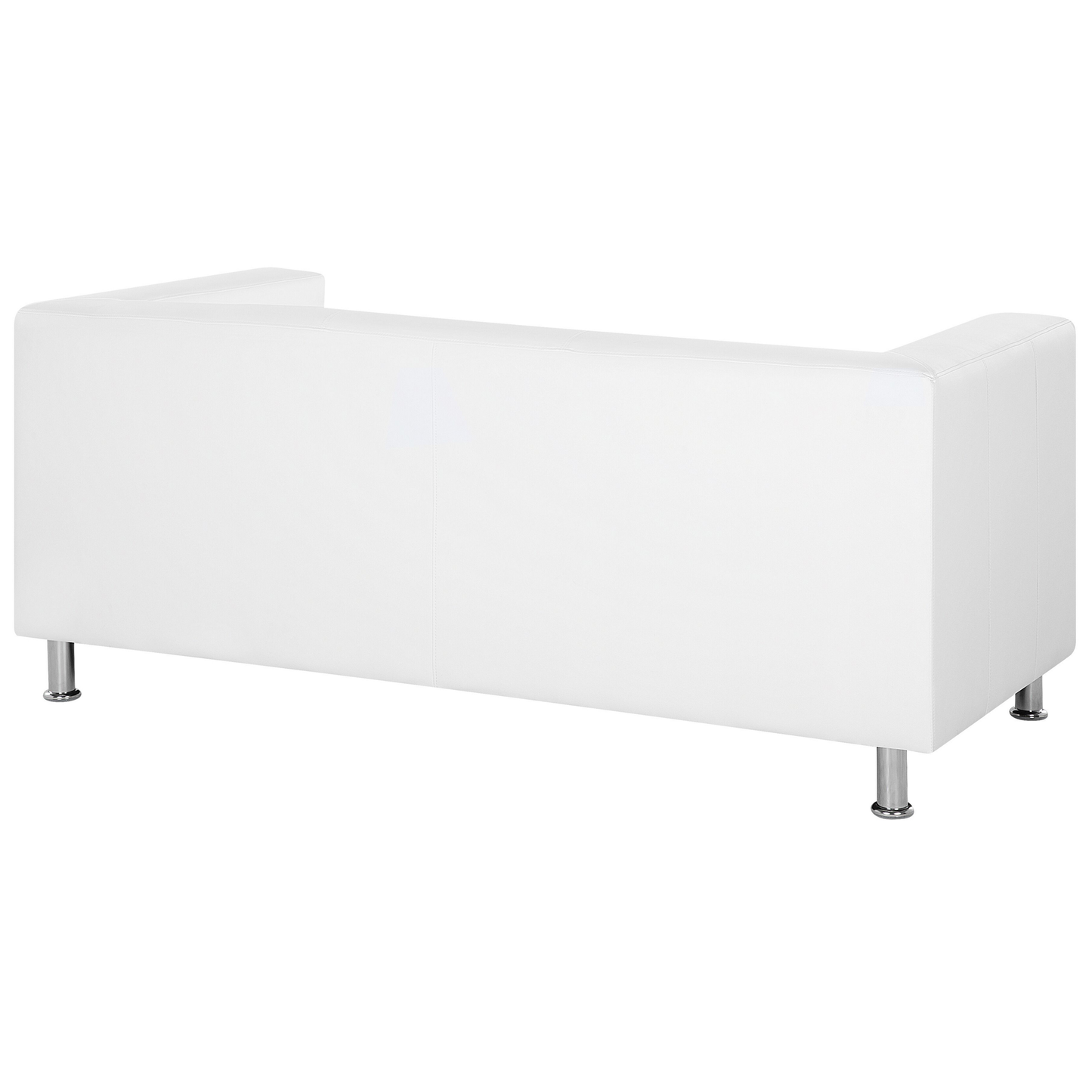 3-Sitzer Sofa Kunstleder weiss FLORO