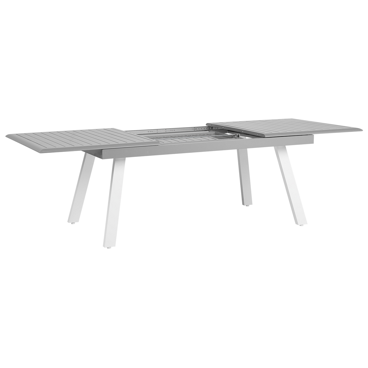 Gartenmöbel Set 6-Sitzer PERETA Metall Grau