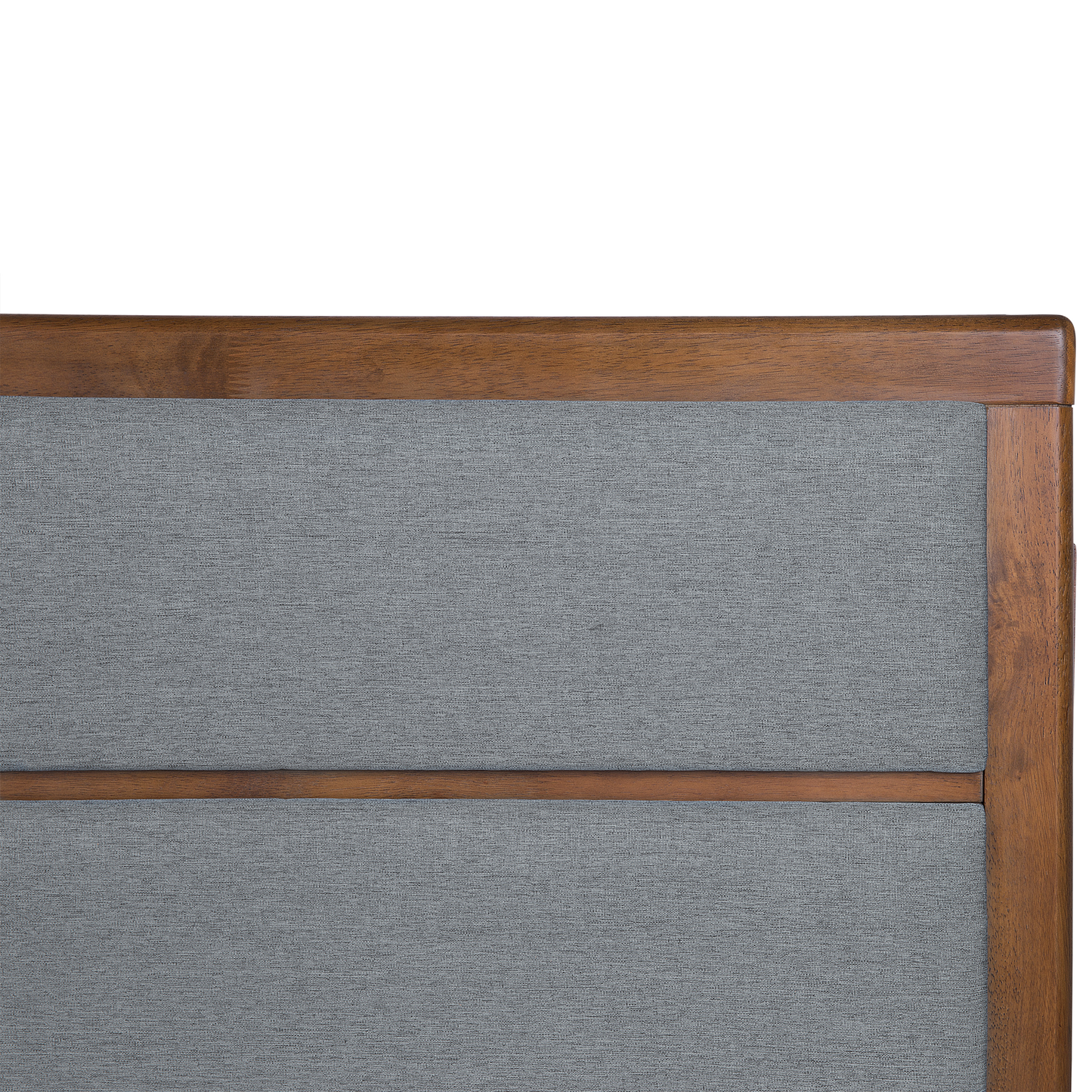 Bett mit Lattenrost POISSY 160 x 200 cm Dunkle Esche