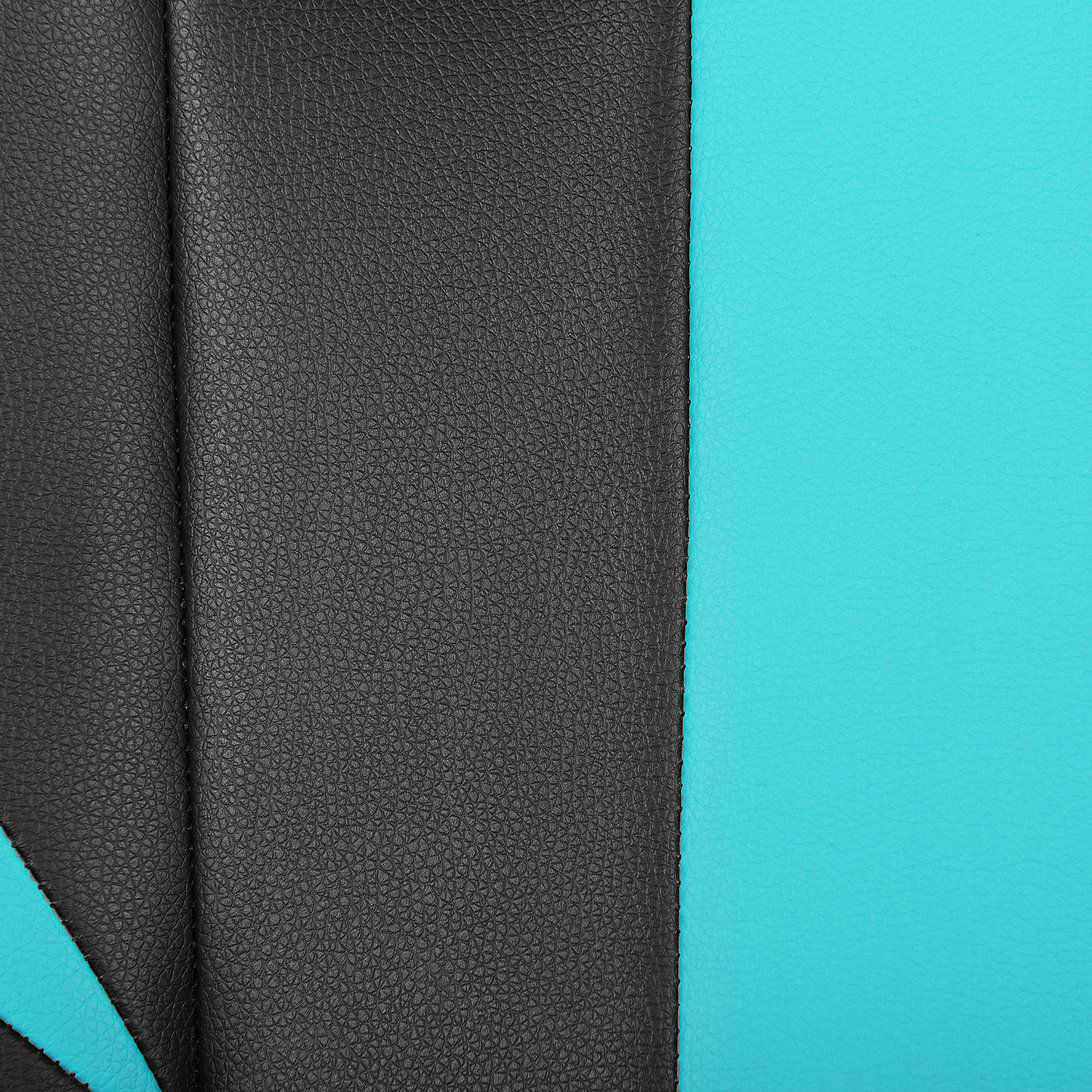 Bürostuhl drehbar SUCCESS Kunstleder Türkis