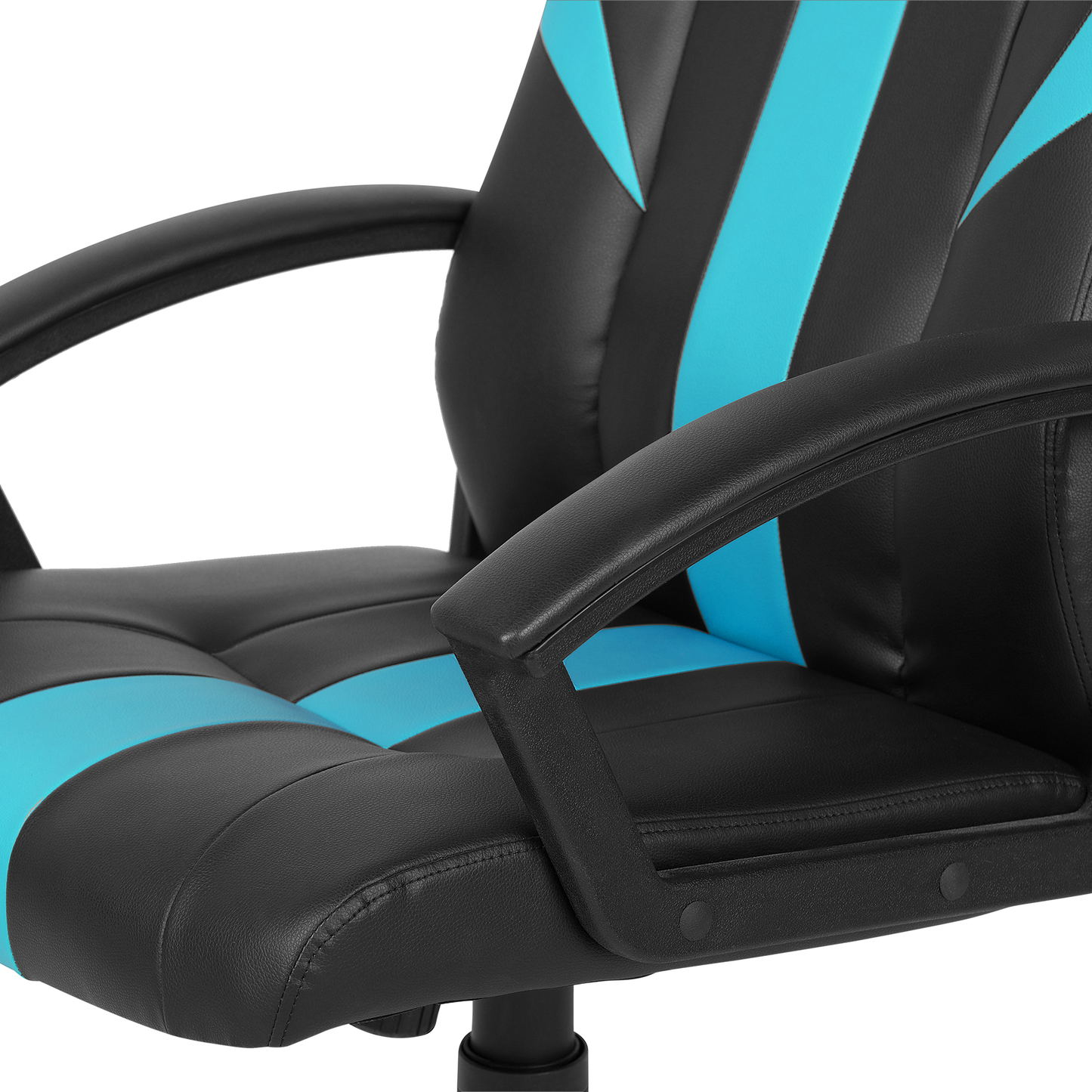 Bürostuhl drehbar SUCCESS Kunstleder Türkis