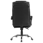 Chefsessel Kunstleder Schwarz LUXURY