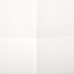 Ottomane ABERDEEN Kunstleder Weiss