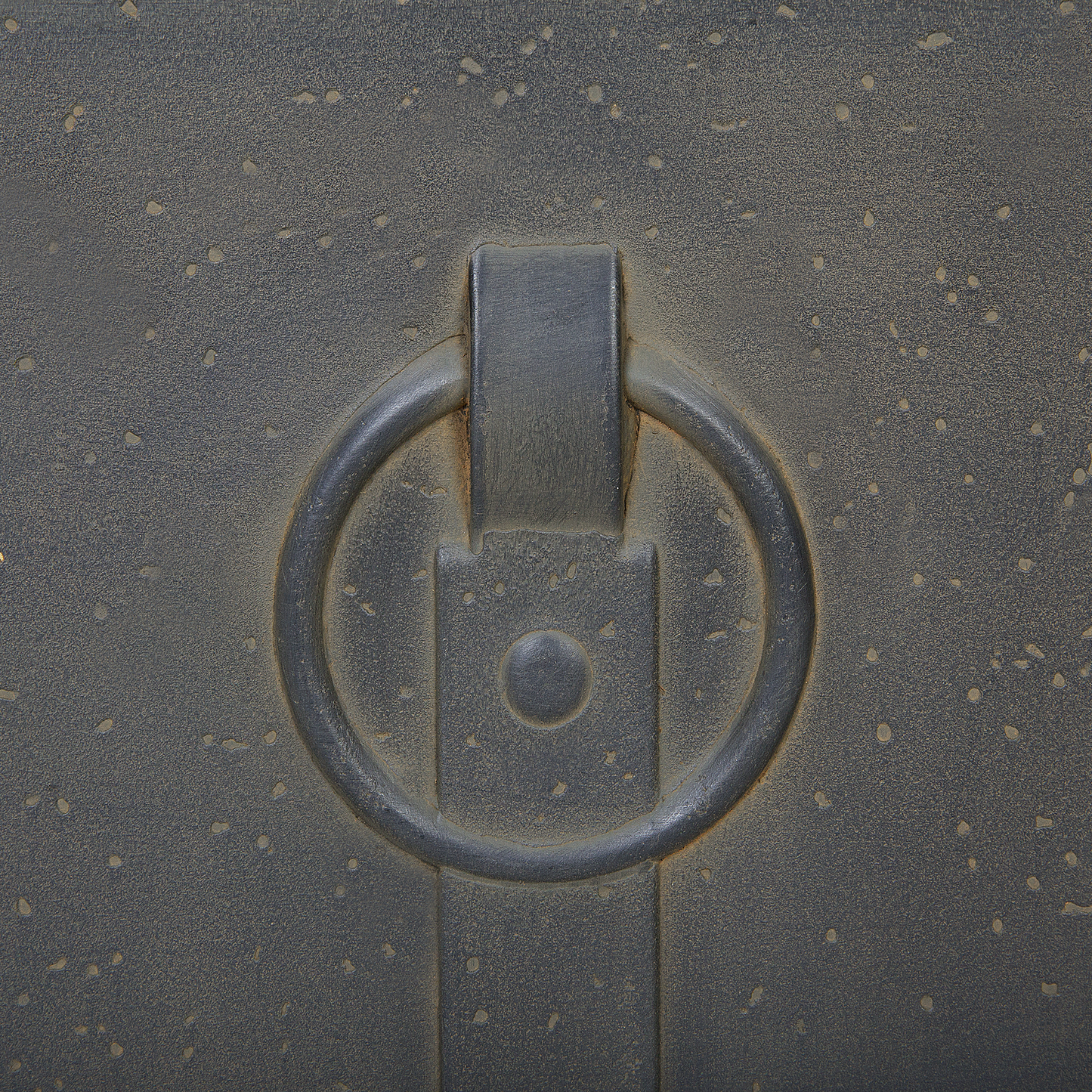 Blumenkübel PORIA Stein 60 cm Braun