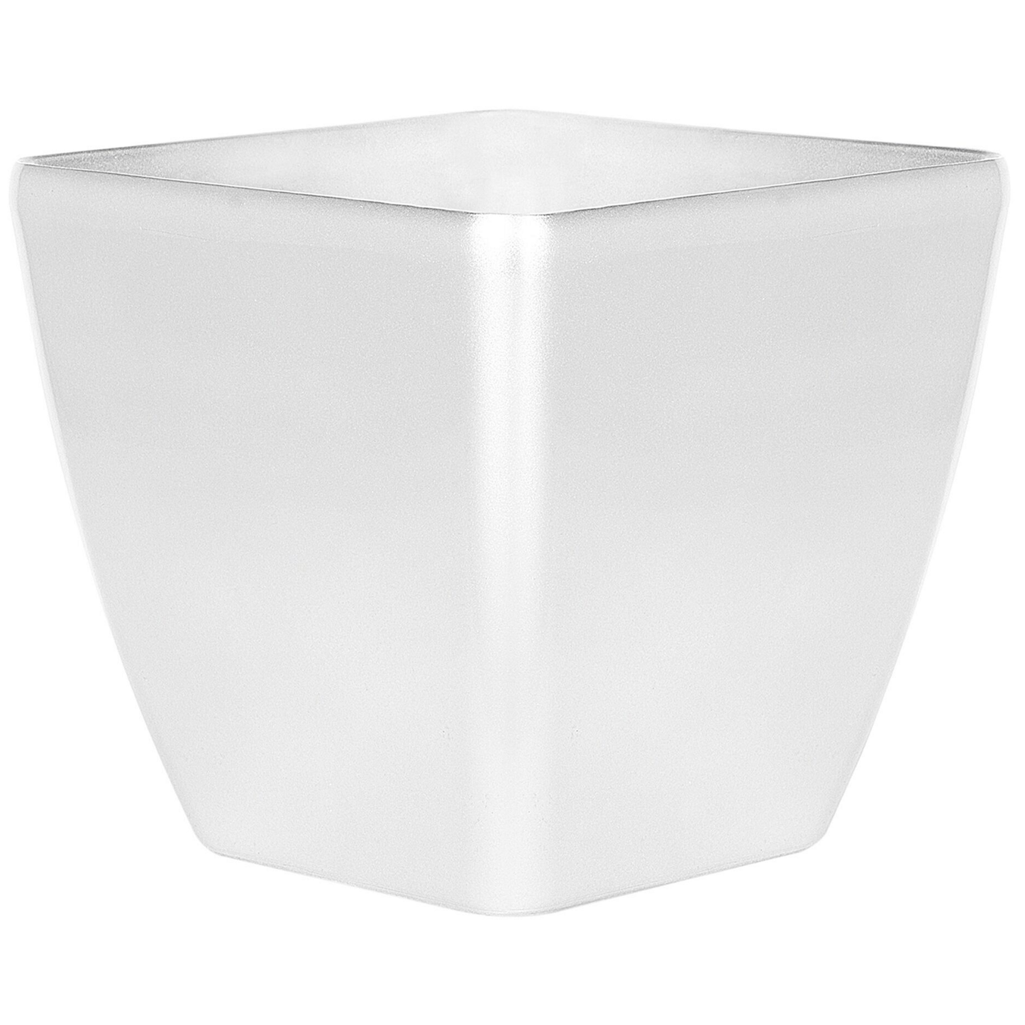 Blumenkübel ASTRAS Stein 50 cm Silber