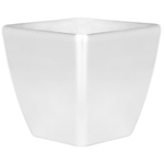 Blumenkübel ASTRAS Stein 50 cm Silber