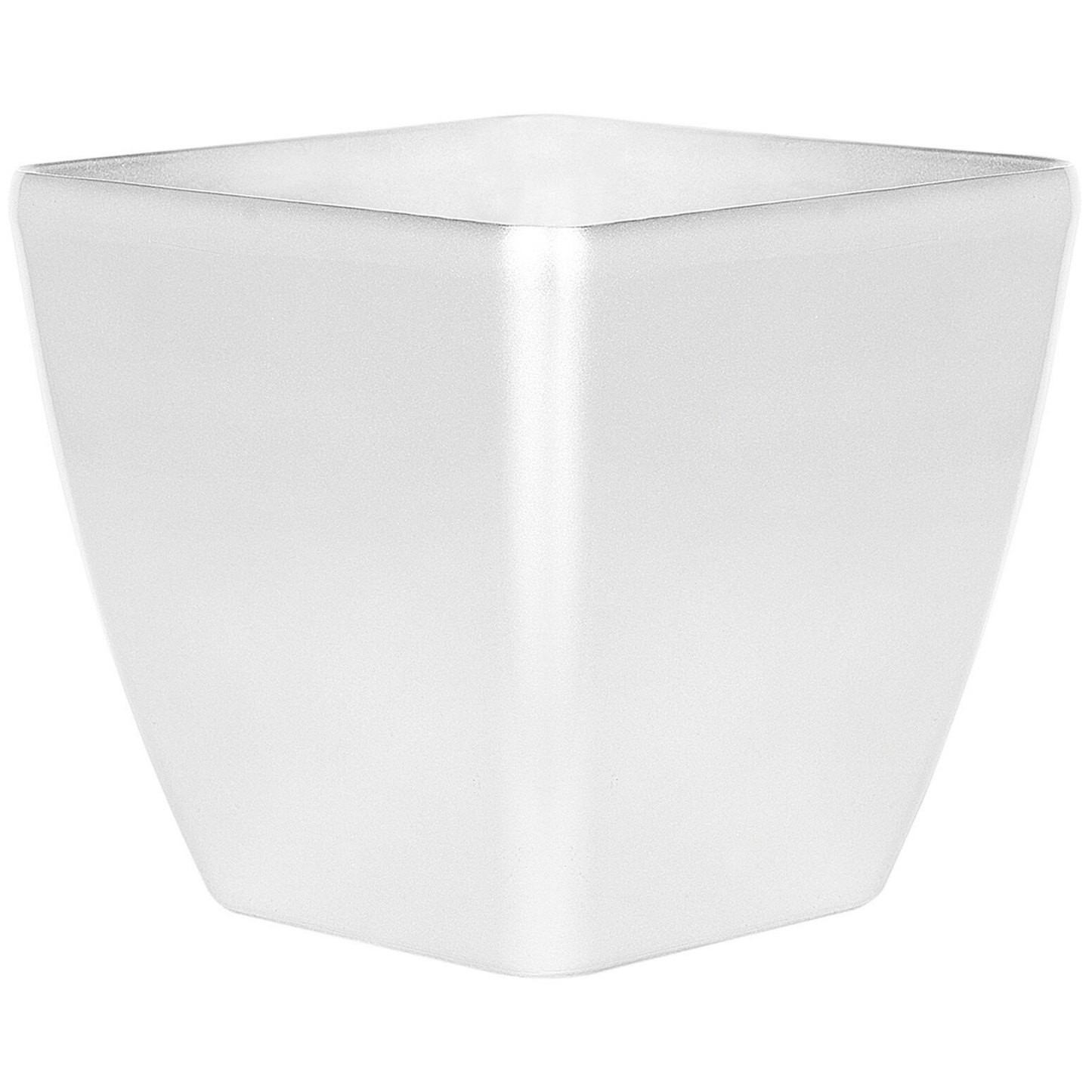 Blumenkübel ASTRAS Stein 42 cm Silber