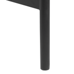 Ausziehbett Metall TULLE 90 x 200 cm Schwarz