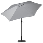 Marktschirm 270 cm VARESE Dunkelgrau