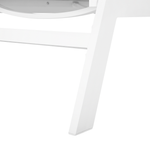 Gartenliege Aluminium Textilbespannung grau CATANIA II