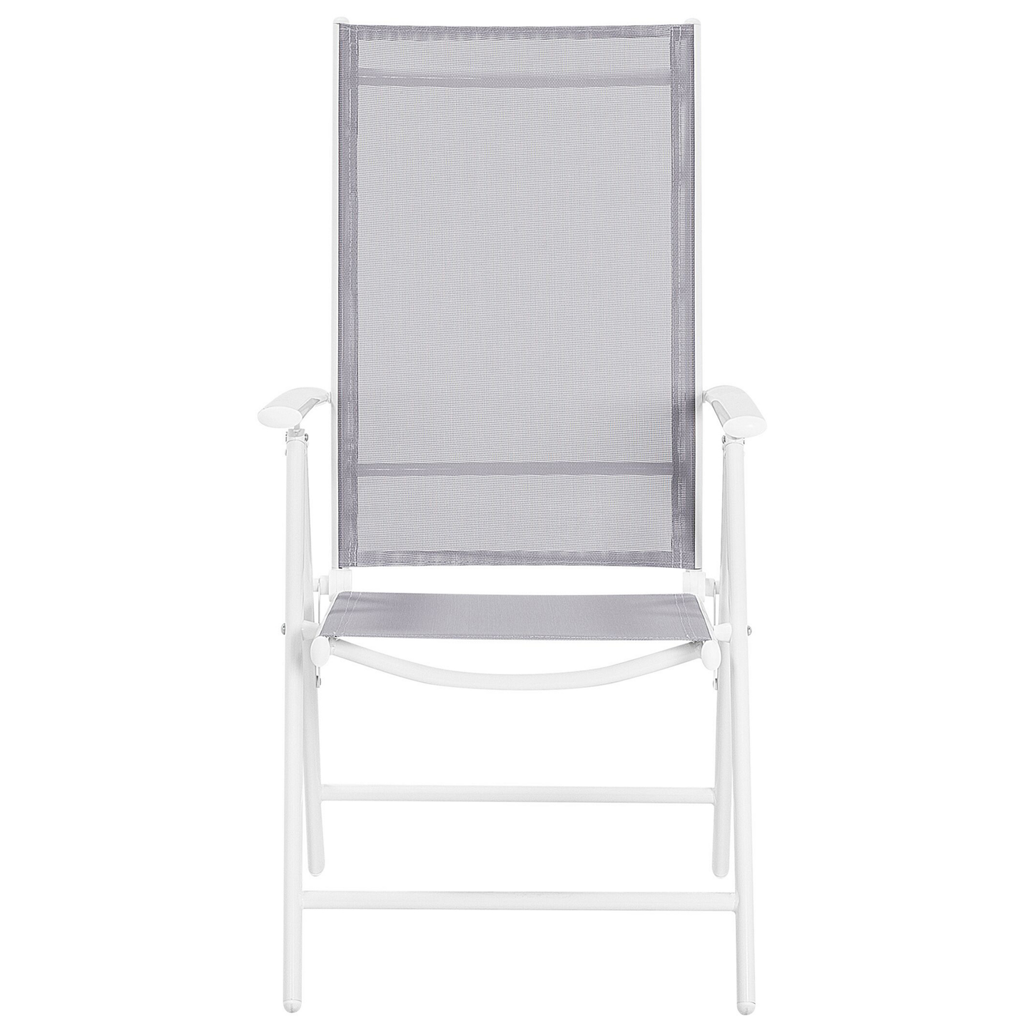 Gartenmöbel Set 6-Sitzer CATANIA Metall Grau