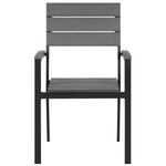 Gartenstuhl 6er Set COMO Grau