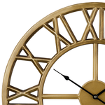 Wanduhr NOTTWIL 61 cm Metall Gold