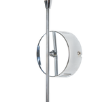 Wandleuchte LED silber Blumenform LUKINA I