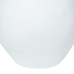 Dekovase LAURI Keramik 33 cm Weiss