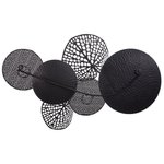 Wandobjekt RHODIUM Metall 40 cm Bunt