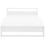 Bett mit Lattenrost Kiefernholz GIULIA 180 x 200 cm Weiss
