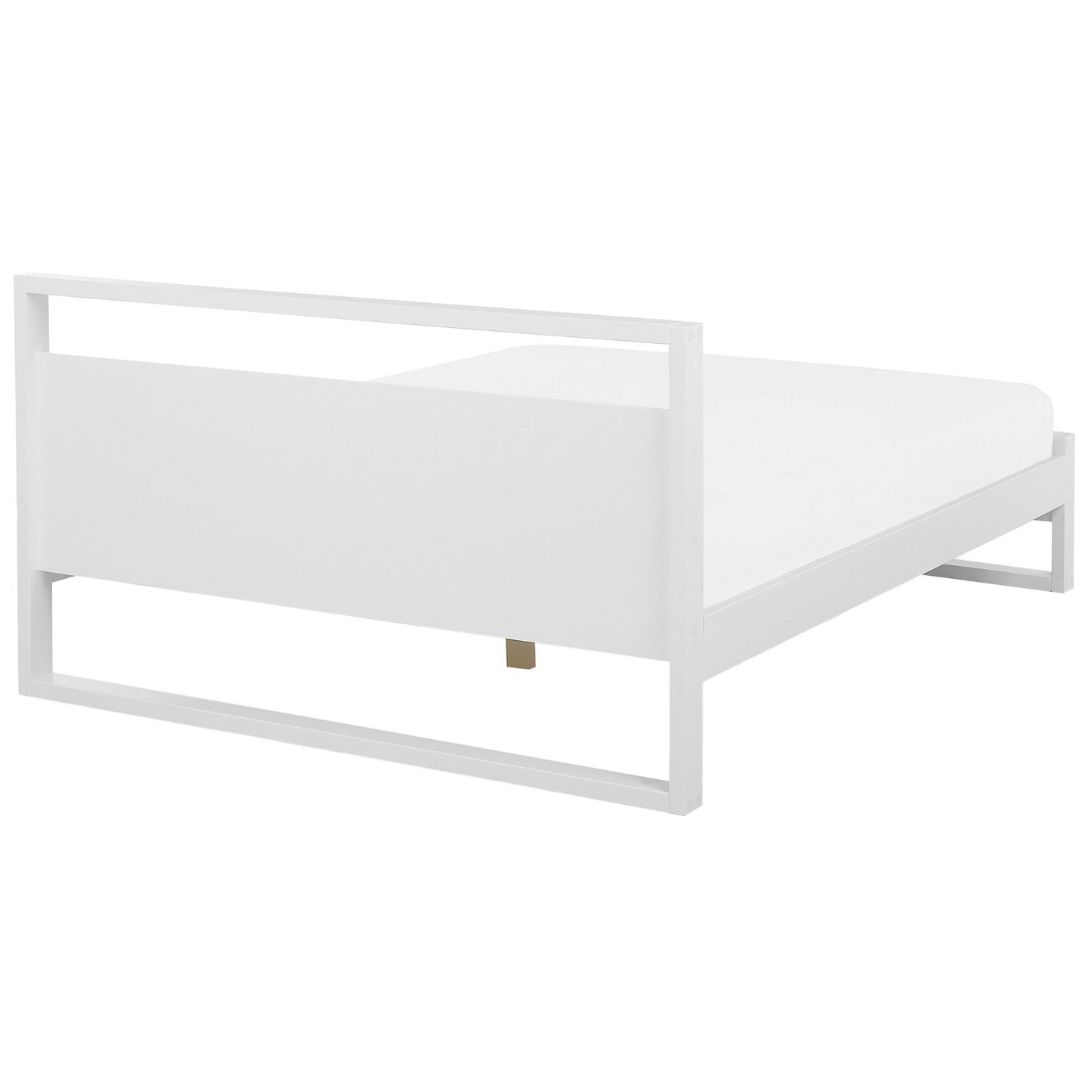 Bett mit Lattenrost Kiefernholz GIULIA 180 x 200 cm Weiss