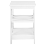 Beistelltisch weiss quadratisch 40 x 40 cm FOSTER