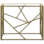 Konsolentisch ORLAND Glas Gold