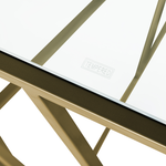 Konsolentisch ORLAND Glas Gold