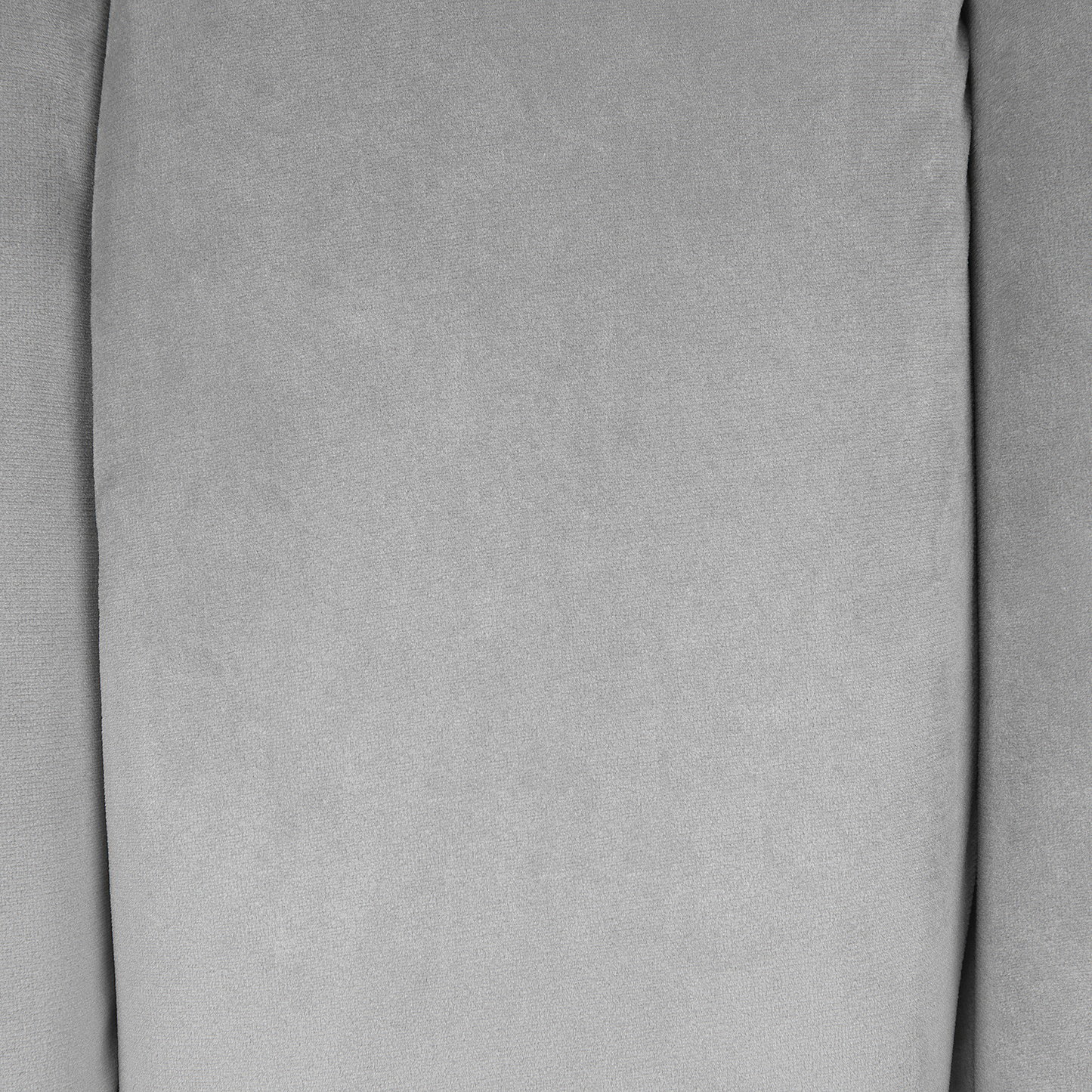 3-Sitzer Sofa Samtstoff hellgrau ALSVAG