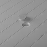 Gartentisch FOSSANO 80 cm 80 cm Hellgrau