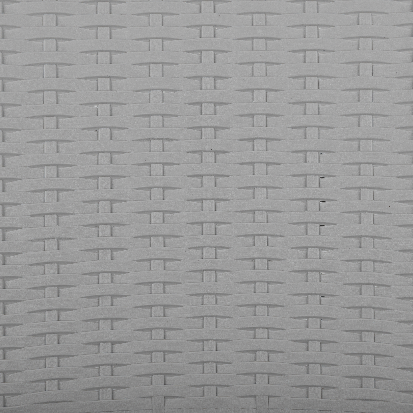 Gartenstuhl 2er Set FOSSANO Kunststoff Hellgrau