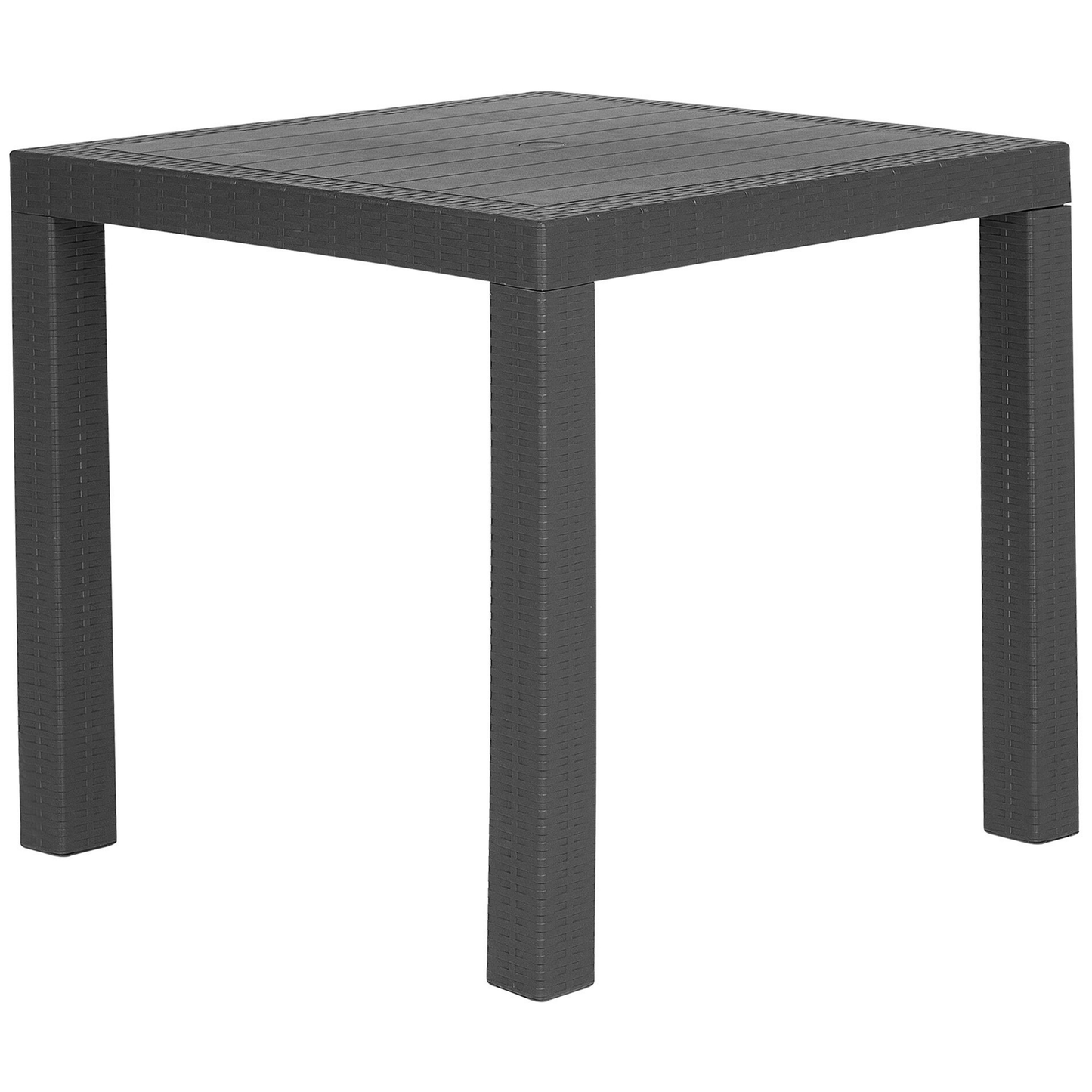 Gartenmöbel Set 4-Sitzer FOSSANO Graphitgrau