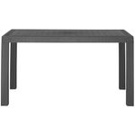 Gartentisch FOSSANO 140 cm 80 cm Graphitgrau