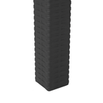 Gartenmöbel Set 6-Sitzer FOSSANO Graphitgrau