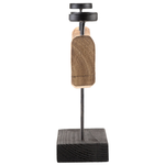 Kerzenständer GUATEMALA Holz 36 cm Braun