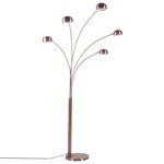Stehlampe kupfer 210 cm rund FLINDERS