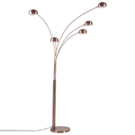 Stehlampe kupfer 210 cm rund FLINDERS