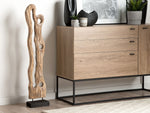 Dekoration Holz hellbraun 102 cm CHICANNA