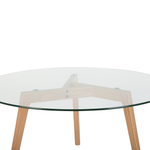 Couchtisch Glas ⌀ 90 cm MINNESOTA
