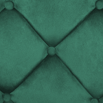 Drehsessel VAKSALA Samtstoff Dunkelgrün