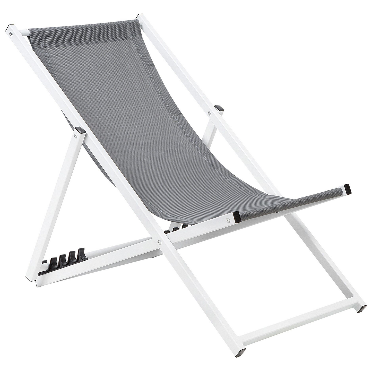 Gartenliege Metall Grau LOCRI