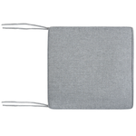 Gartenstuhlkissen 8er Set SASSARI 46 x 46 cm Grau