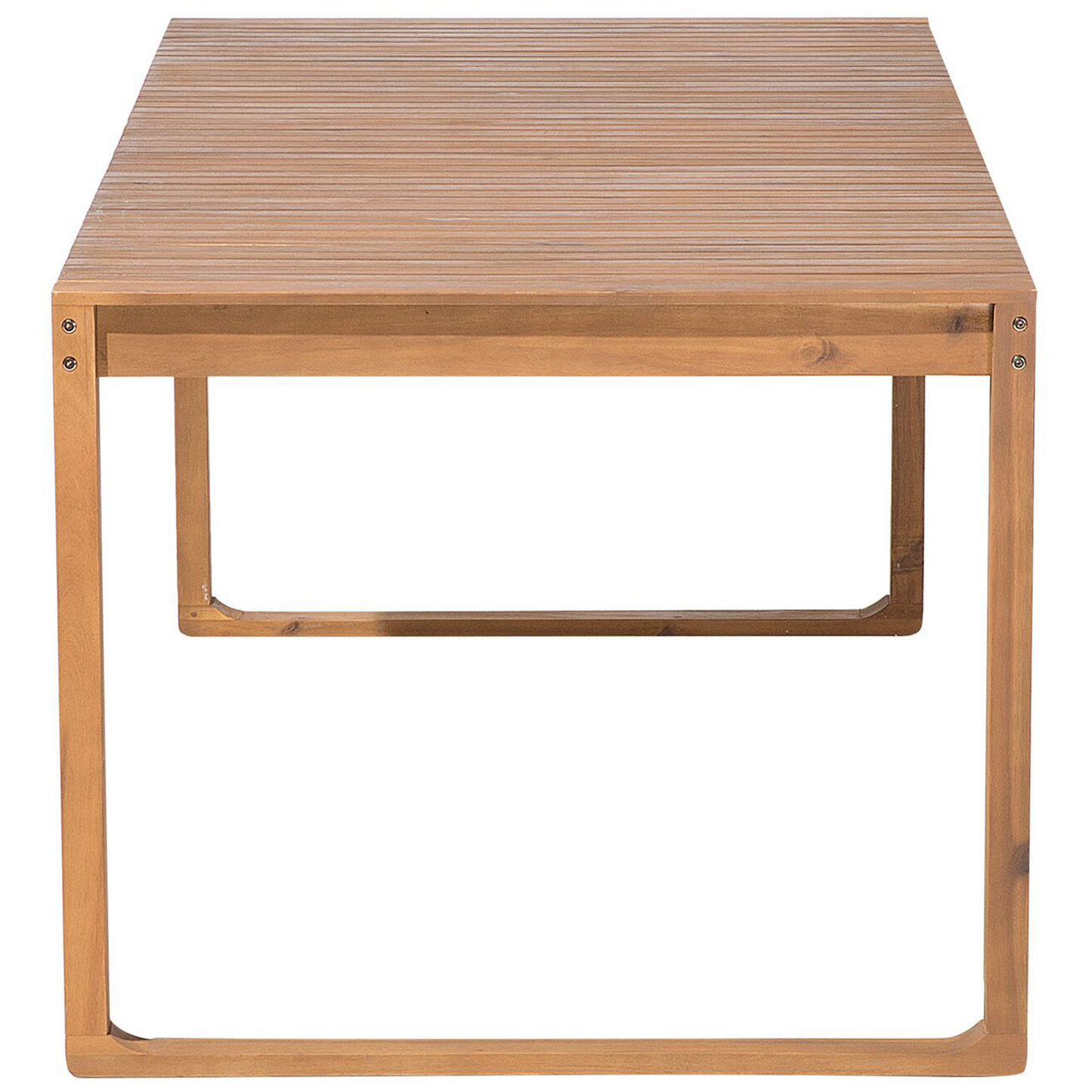 Gartenmöbel Set 8-Sitzer SASSARI inkl. Kissen Akazienholz Grau