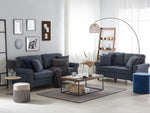 Sofa Set dunkelgrau 5-Sitzer OTRA II