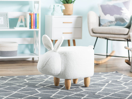 Tierhocker cremeweiss Hasenform BUNNY