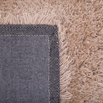 Teppich beige 140 x 200 cm Shaggy CIDE